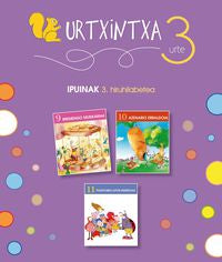 Urtxintxa 3 urte - 3. hiruhilabeteko ipuinak (9-11). Batzuk (Ikaselkar) 9788497836975 Imagen principal del producto