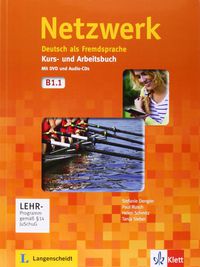Netzwerk B1.1 Kursbuch+Arbeitsbuch+2 Cd+Dvd. Aa. Vv. (Klett) 9783126050142 Imagen principal del producto