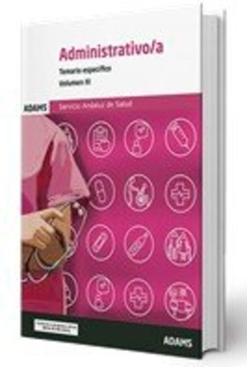 Temario específico III Administrativo-a del Servicio Andaluz de Salud Imagen principal del producto