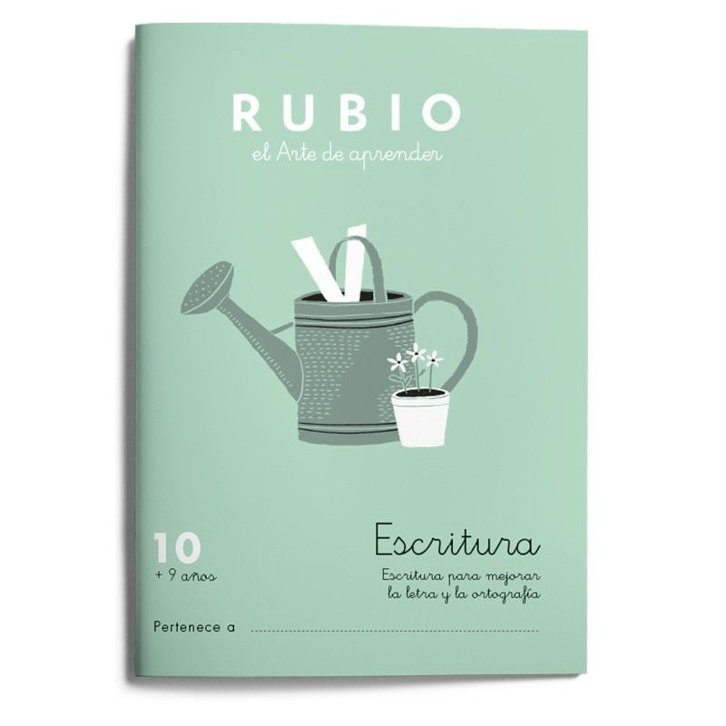 Escritura RUBIO 10. Rubio Silvestre, Ramon (Editorial Rubio) 9788417427610