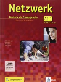 Netzwerk A1-1 Kursbuch+Arbeitsbuch+2 Cd+Dvd Pack. Aa. Vv. (Klett) 9783126061315 Imagen principal del producto