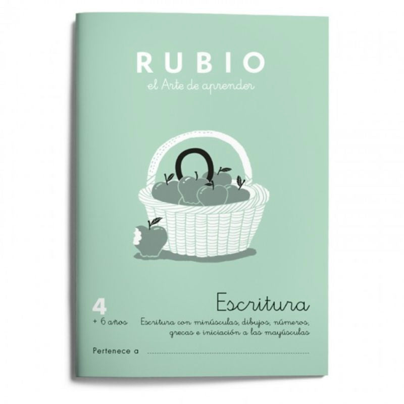 Escritura RUBIO 4. Rubio Silvestre, Ramon (Editorial Rubio) 9788417427559
