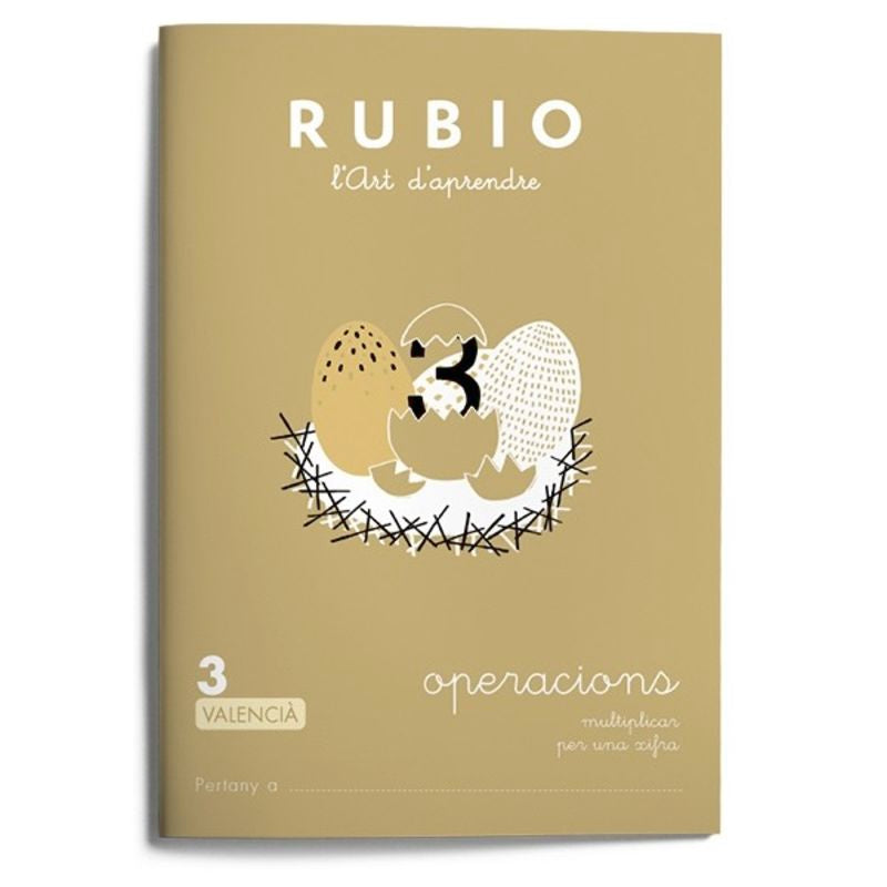 Operacions RUBIO 3 (valencià). Aa. Vv. (Editorial Rubio) 9788416744480 Imagen principal del producto