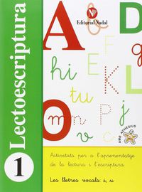 P5 - Lectoescriptura (Amb Gomets)  1 - Les Lletres Vocals: I, U. Aa. Vv. (Nadal) 9788478876426