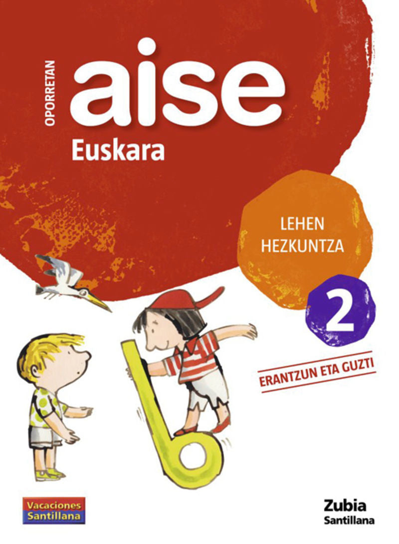 AISE EUSKARA LEHEN HEZKUNTZA 2 ERANTZUN ETA GUZTI. Aa. Vv. (Zubia Editoriala, S.L.) 9788498940350