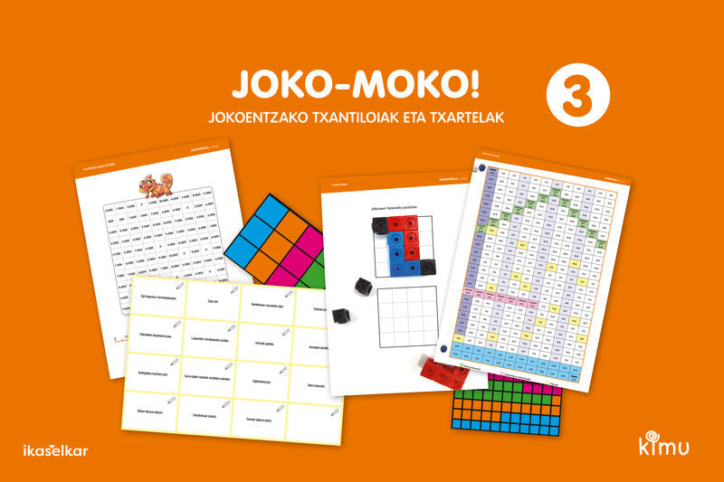 Kimu LH 3. Matematika. Joko-moko. Batzuk (Ikaselkar) 9788418410536 Imagen principal del producto