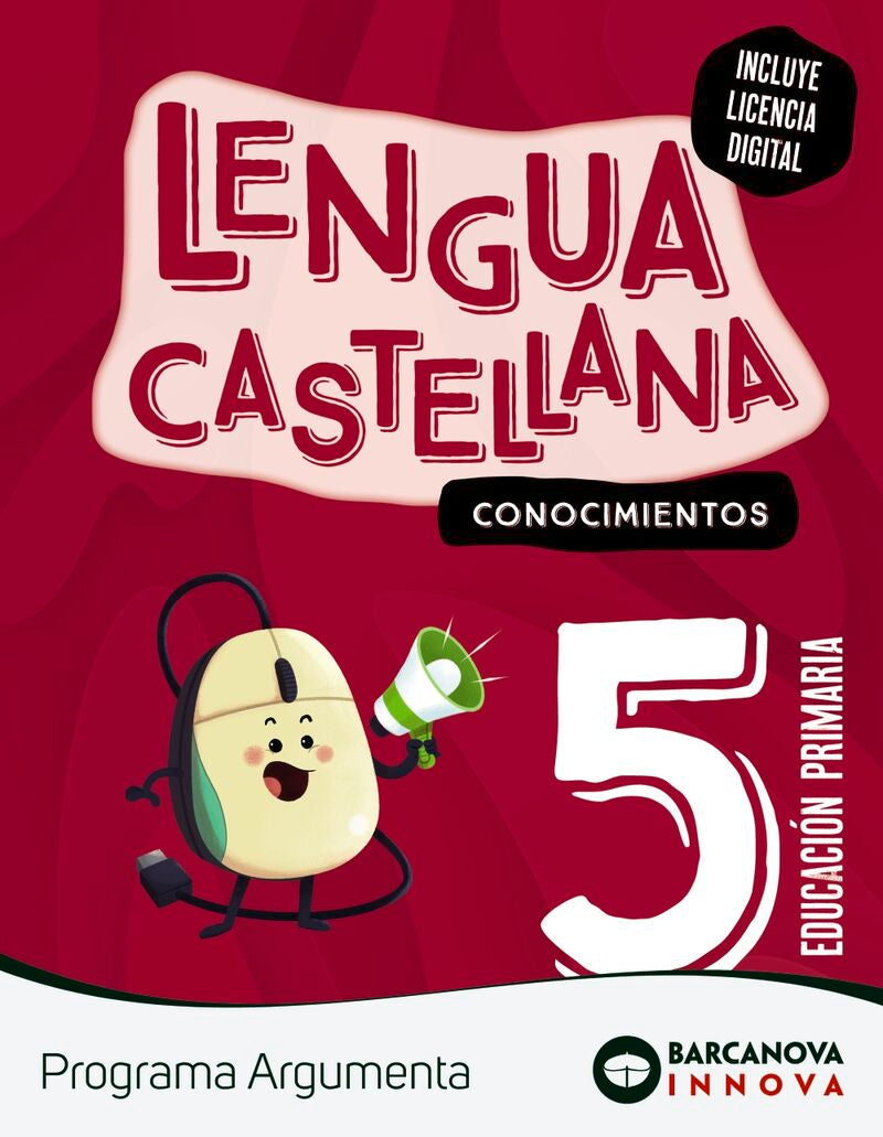 EP 5 - Lengua Castellana (cat, Bal) - Conocimientos - Argumenta - Innova 2 (Barcanova, S.a.) - 9788448956615 Imagen principal del producto