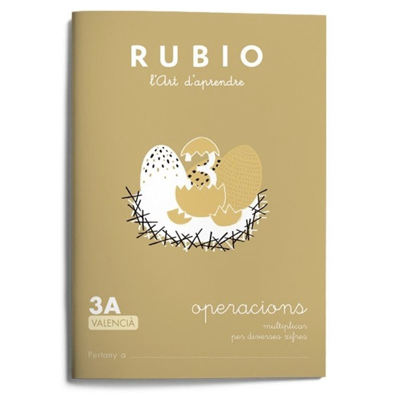 Operacions RUBIO 3A (valencià). Aa. Vv. (Editorial Rubio) 9788416744497