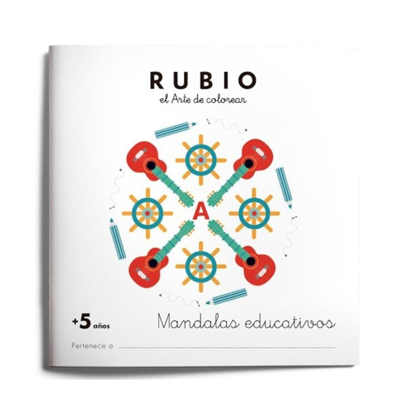 Mandala educativo +5 años. Aa. Vv. (Editorial Rubio) 9788416744091