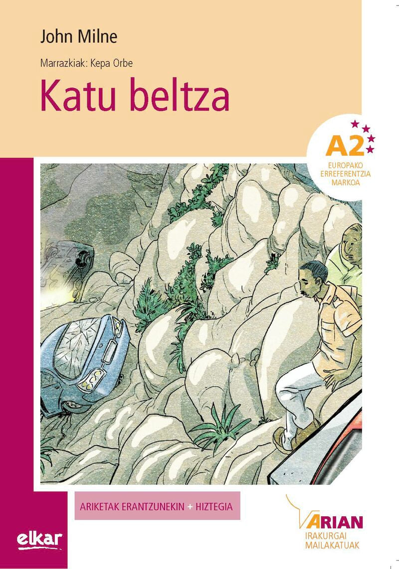 Katu beltza (+CDa). Milne, John, Orbe Ferreiro, Kepa (Il. ) (Elkar) 9788490270882 Imagen principal del producto