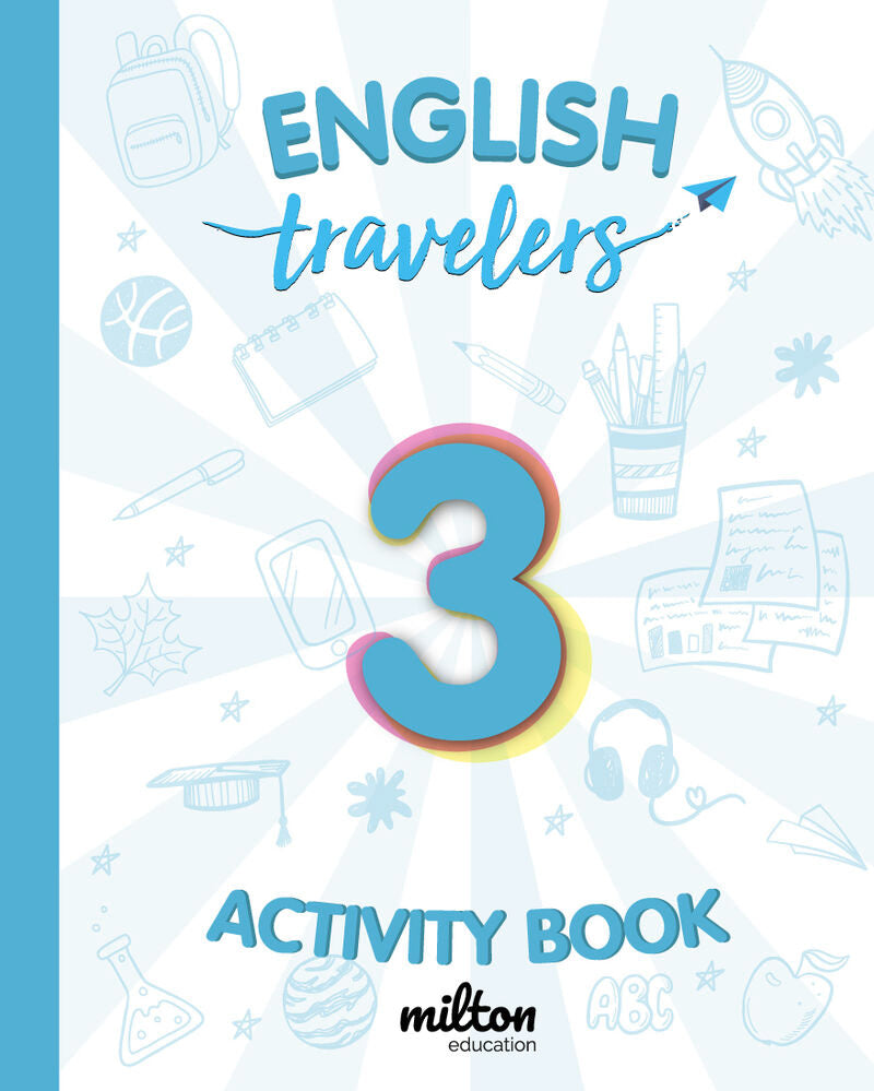 Travelers Blue 3 Activity Book - English Language 3 Primaria. Emmons, Casey (Milton Education) 9788412012750 Imagen principal del producto
