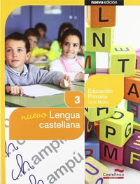 Nuevo Lengua castellana 3º (Projecte Salvem la Balena Blanca). Aa. Vv. (Castellnou) 9788498048728 Imagen principal del producto