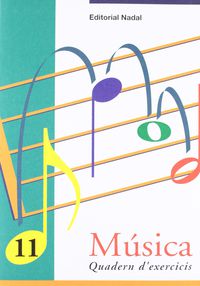 Ep - Musica Exercicis 11 (C. S. )  - Nota:  Fa'. Conceptes.  Linia Divisoria. Aa. Vv. (Nadal) 9788478872138
