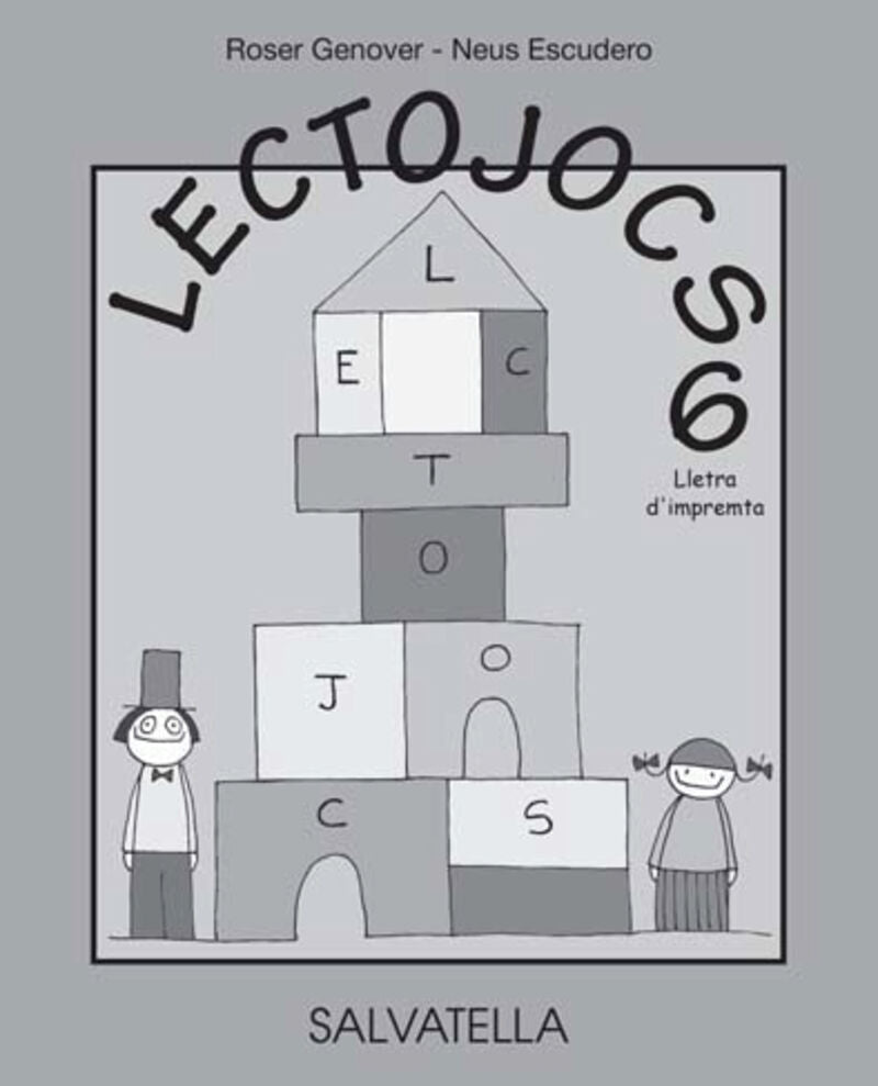 Lectojocs 6 - 2n. Educació Primaria: Lletra d'impremta. Genover Huguet, Roser (Salvatella) 9788484128717 Imagen principal del producto