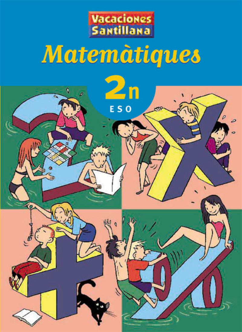 VACACIONES MATEMATIQUES 2 ESO. Aa. Vv. (Grup Promotor, S.L.) 9788484356349 Imagen principal del producto