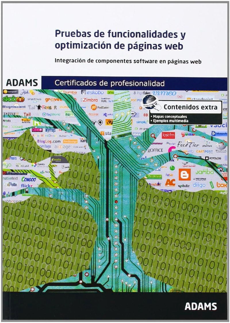 Pruebas de funcionalidades y optimización de páginas web: certificado de profesionalidad de confección y publicación de páginas web Imagen principal del producto