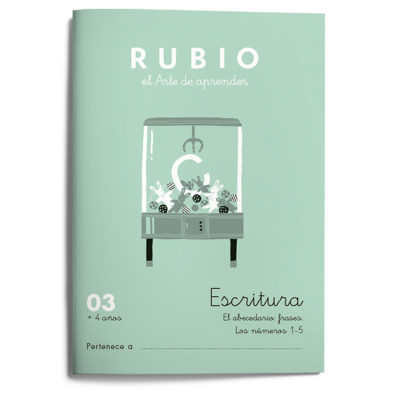 Escritura RUBIO 03. Rubio Silvestre, Ramon (Editorial Rubio) 9788417427443 Imagen principal del producto