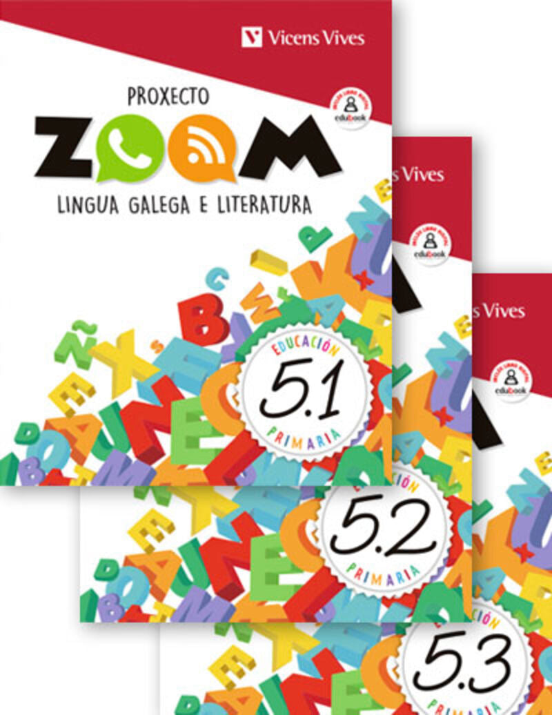 Ep 5 - Lingua Galega E Literatura 5 (5.1-5.2-5.3)  - Zoom. Aa. Vv. (Vicens-Vives) 9788468271156