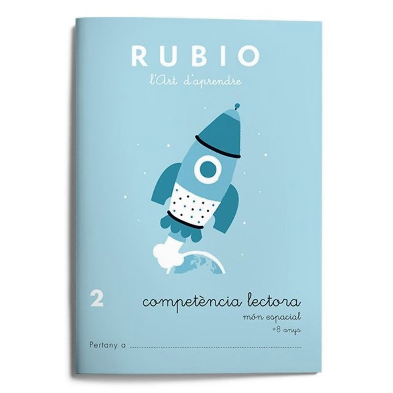 Competència lectora 2. Món espacial (català). Rubio Polo, Enrique (Editorial Rubio) 9788415971689
