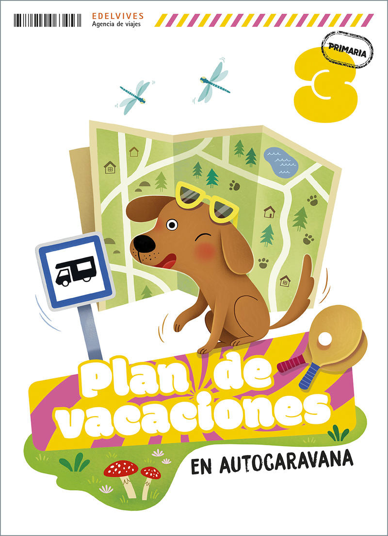 Plan de vacaciones - En autocaravana - 3º Primaria. Aa. Vv. (Editorial Luis Vives (Edelvives)) 9788414063453