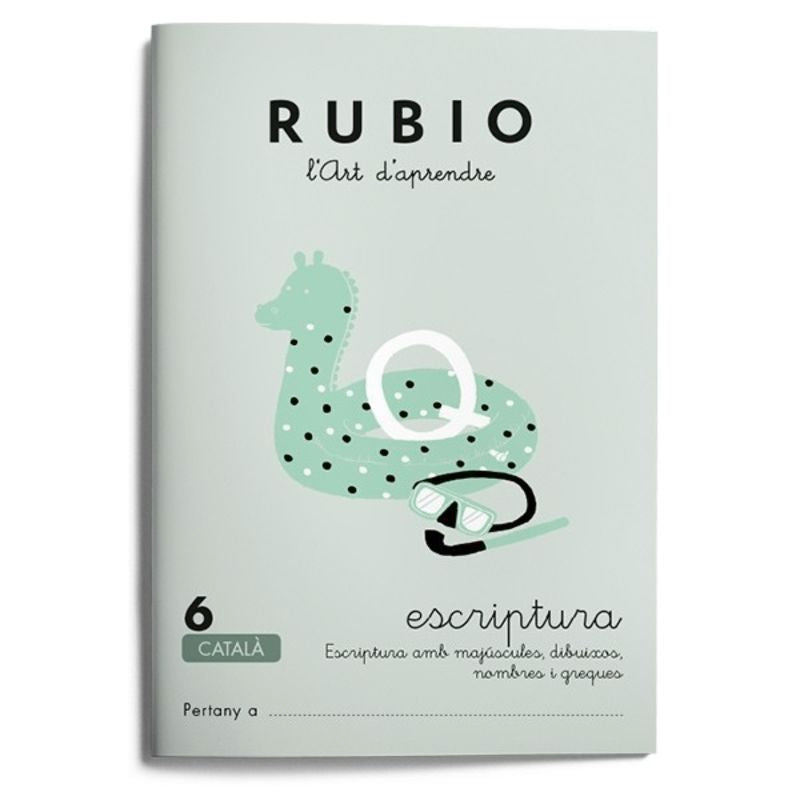 Escriptura RUBIO 6 (català). Aa. Vv. (Editorial Rubio) 9788489773561 Imagen principal del producto