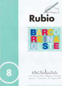Escritura RUBIO 8. Rubio Silvestre, Ramon (Editorial Rubio) 9788485109319 Imagen principal del producto