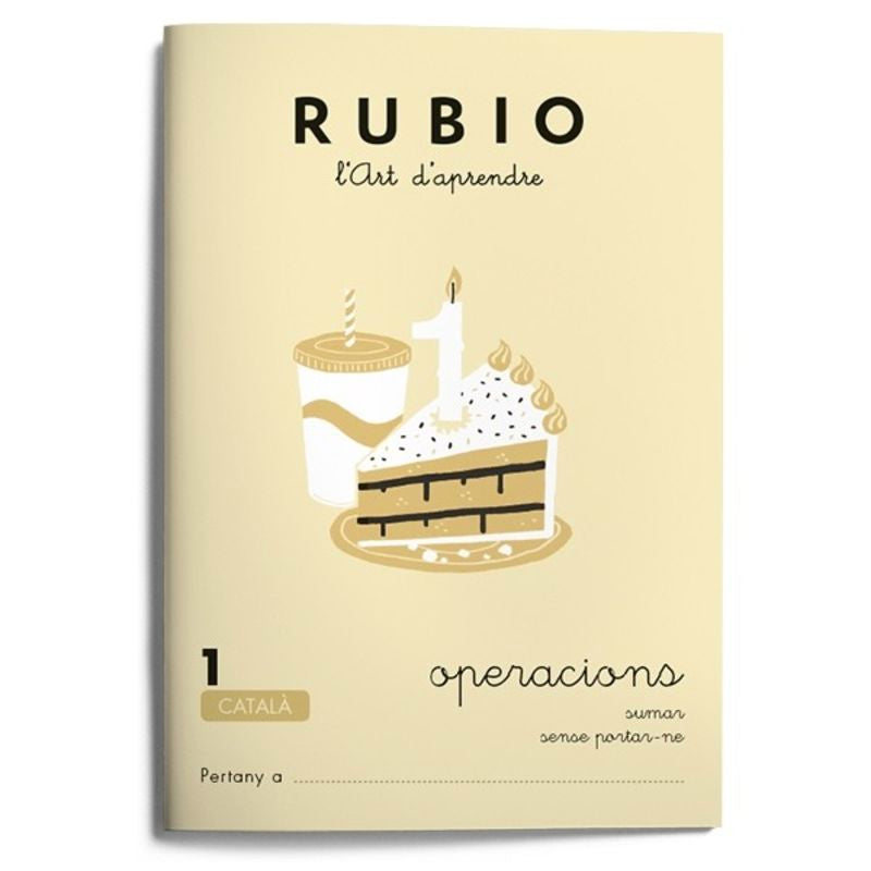 Operacions 1 (Cuad. Rubio) - 9788489773004