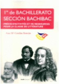 Bachibac 1: Précis d'activités et de ressources pour la classe de littérature. Cerdan Remon, Ana (Cénlit - Denonartean) 9788415756767 Imagen principal del producto