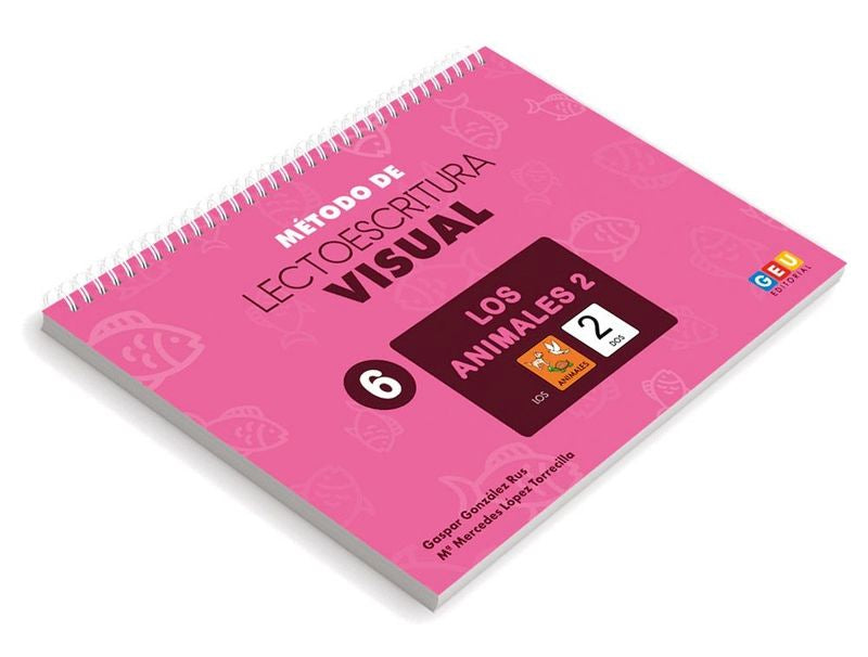 Método de lectoescritura visual 6. Los animales 2. Gonzalez Rus, Gaspar, Lopez Torrecilla, M. Mercedes (Editorial GEU) 9788416729852 Imagen principal del producto