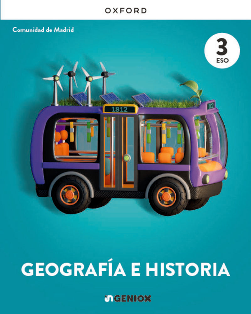 ESO 3 - Geografía e Historia (mad) - Ingeniox (Oxford University Press) - 9780190567187