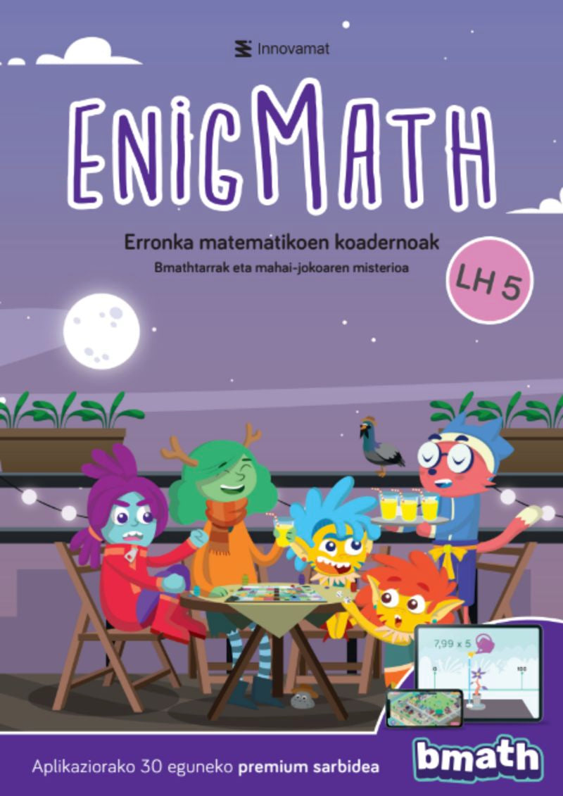 Lh 5 - Enigmath. Batzuk (Innovamat) 9791370059842