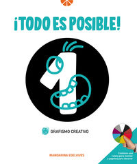 ¡Todo es posible!: Grafismo creativo 1. Aa. Vv. (Editorial Luis Vives (Edelvives)) 9788414032336 Imagen principal del producto
