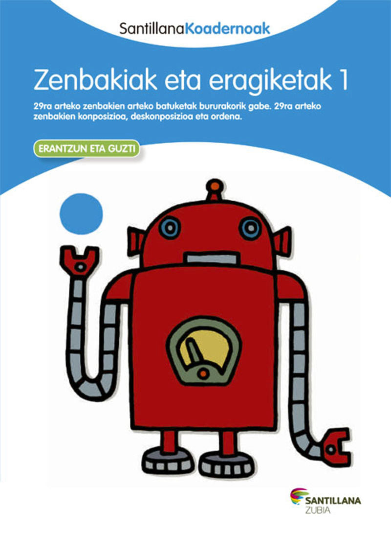 Lh 1 - Zenbakiak Eta Eragiketak 1 (Zubia) - 9788498943740 Imagen principal del producto