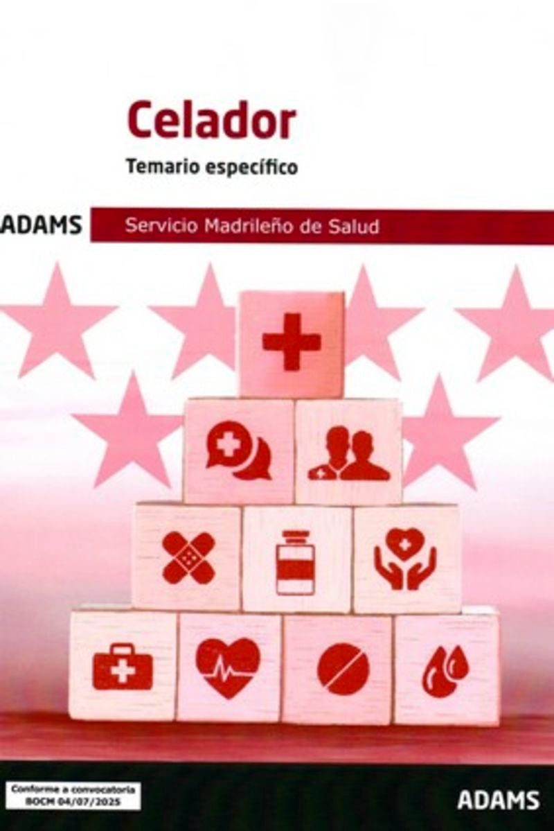 Temario Celadores Servicio Madrileño de Salud Imagen principal del producto