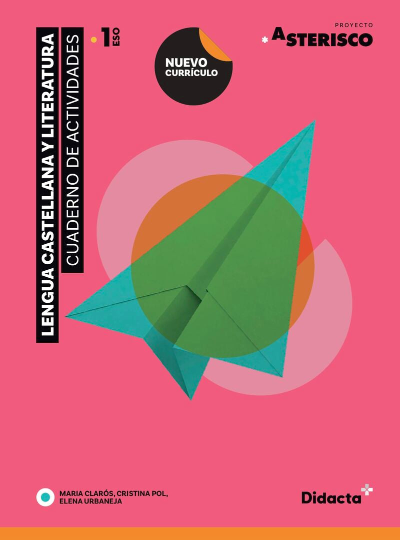 Asterisco 1. Cuaderno de actividades (nueva edición 2022). Aa. Vv. (Didacta +) 9788418695667 Imagen principal del producto
