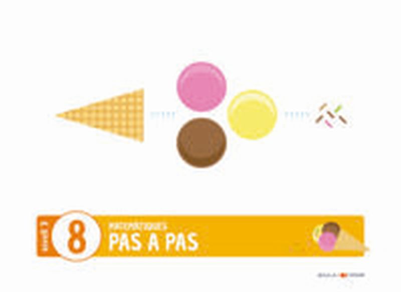 Matemàtiques Pas a pas Infantil Quadern 8 Nivell 3. Aa. Vv. (Edicions Baula) 9788447941599 Imagen principal del producto