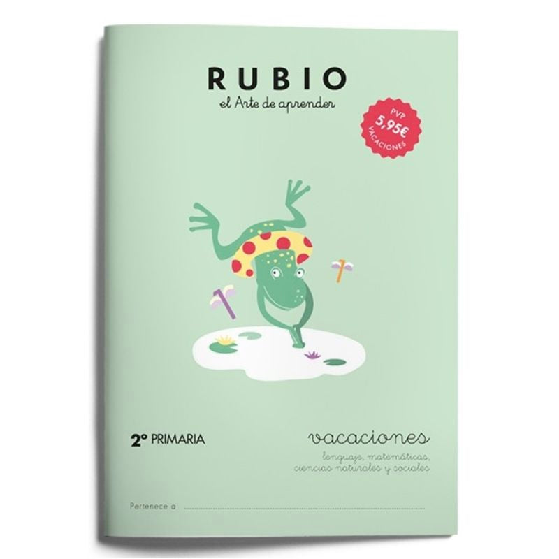 Vacaciones RUBIO (2.º de Primaria). Aa. Vv. (Editorial Rubio) 9788415971627 Imagen principal del producto