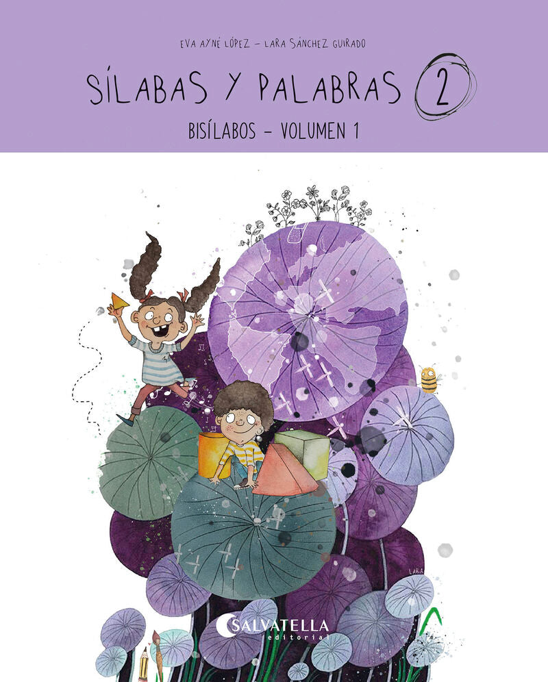 Sílabas y palabras 2: bisílabos - volumen 1. Ayne, Eva, Sanchez, Laura (il. ) (Salvatella) 9788419565679