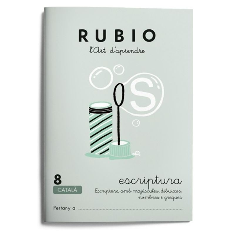 Escriptura RUBIO 8 (català). Aa. Vv. (Editorial Rubio) 9788489773585 Imagen principal del producto