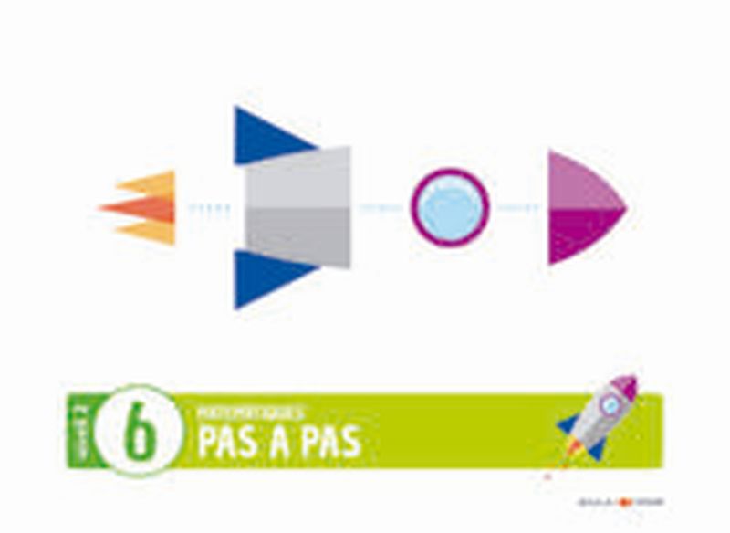 Matemàtiques Pas a pas Infantil Quadern 6 Nivell 2. Aa. Vv. (Edicions Baula) 9788447941575