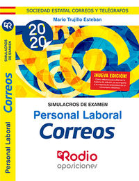 Correos. Personal Laboral. Simulacros de Examen.. Aa. Vv. (Ediciones Rodio S. Coop. And.) 9788418331053