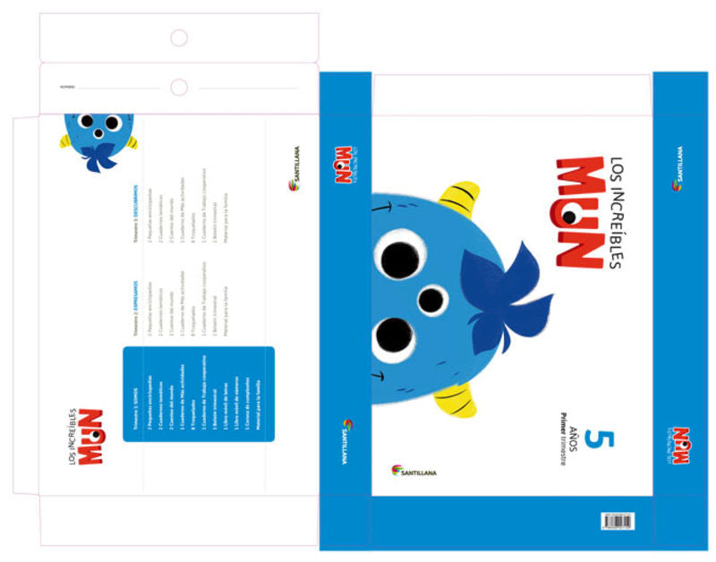 MUN 5 AÑOS 1 TRIM. Aa. Vv. (Santillana Educación, S.L.) 9788468027159
