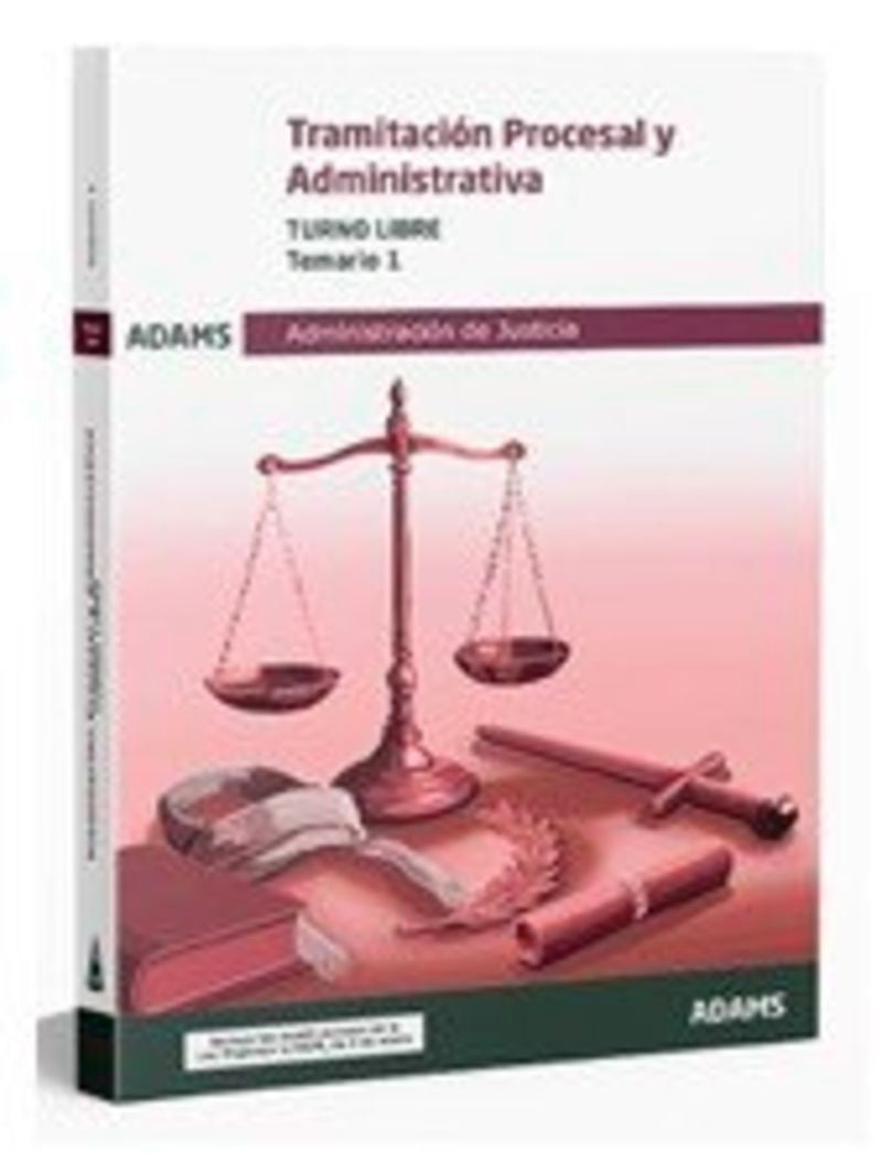 Temario 1 Tramitación Procesal y Administrativa, turno libre