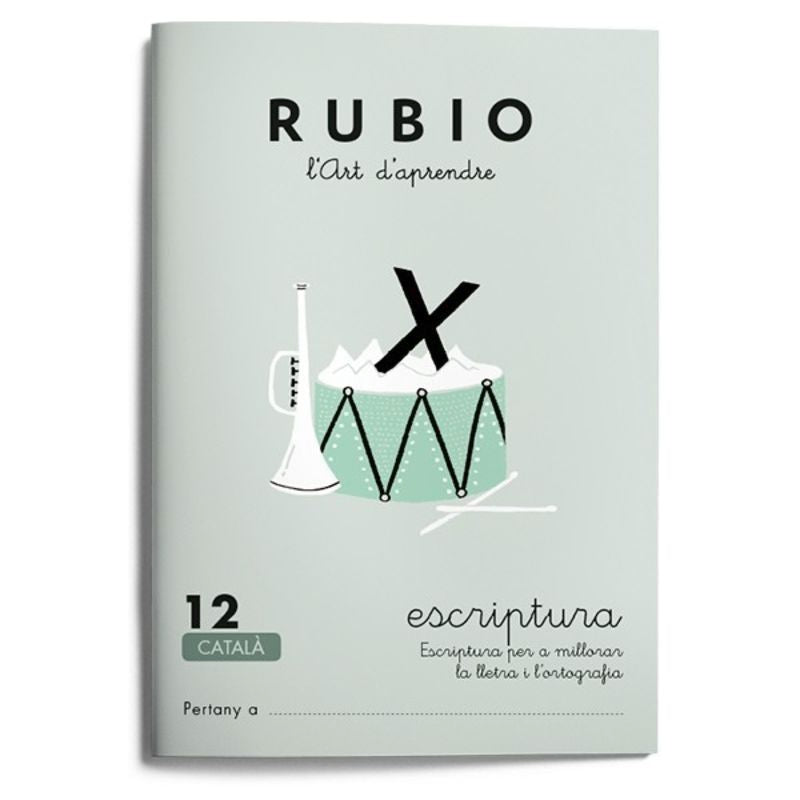 Escriptura RUBIO 12 (català). Aa. Vv. (Editorial Rubio) 9788489773622 Imagen principal del producto