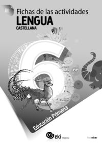 EKI LH 6. Lengua 6. Fichas de las actividades. Aa. Vv. (Ikaselkar) 9788416752812 Imagen principal del producto