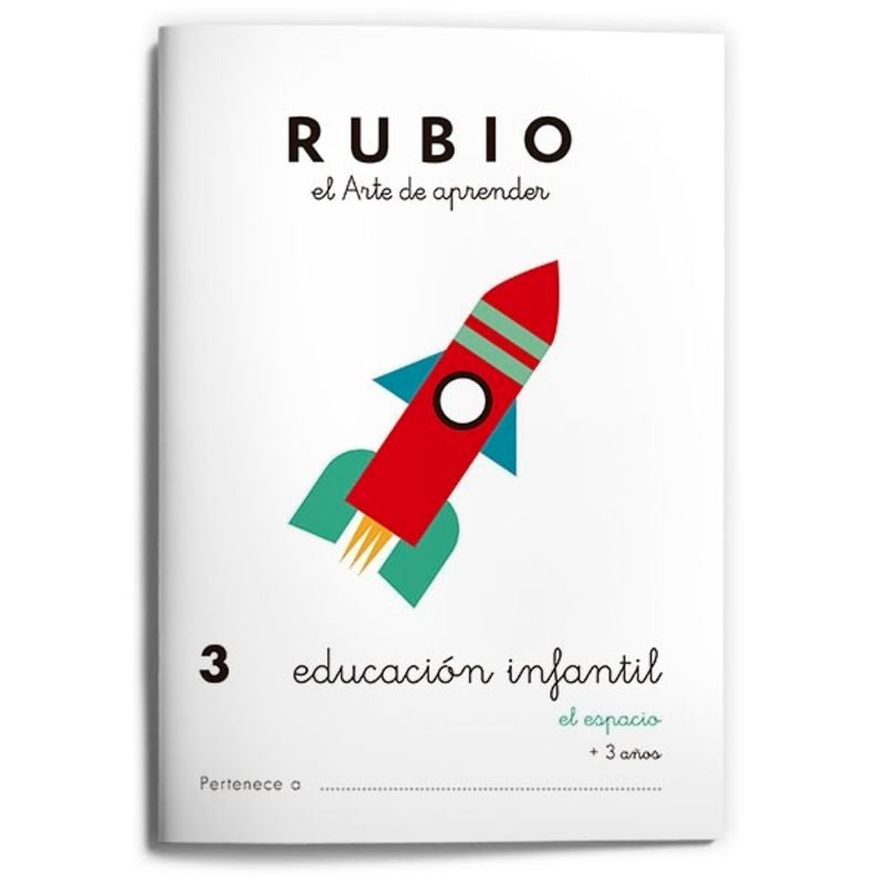 Educación Infantil 3. El espacio. Aa. Vv. (Editorial Rubio) 9788415971832