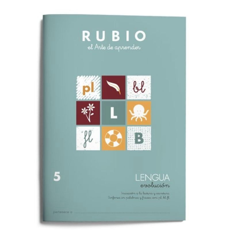 Lengua evolución RUBIO 5. Aa. Vv. (Editorial Rubio) 9788485109920 Imagen principal del producto
