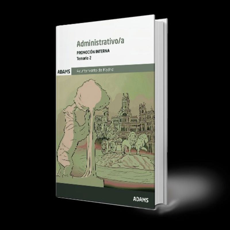 Temario 2 Administrativos Ayuntamiento de Madrid, promoción interna Imagen principal del producto