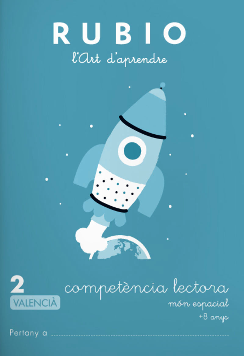 Competència lectora 2. Món espacial (valencià). Rubio Polo, Enrique (Editorial Rubio) 9788416744336 Imagen principal del producto
