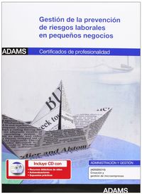 Gestión de la prevención de riesgos laborales en pequeños negocios: certificado de profesionalidad de creación y gestión de microempresas Imagen principal del producto